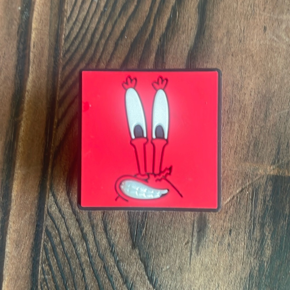 Mr. Krabs Crocs shoe charm jibbitz